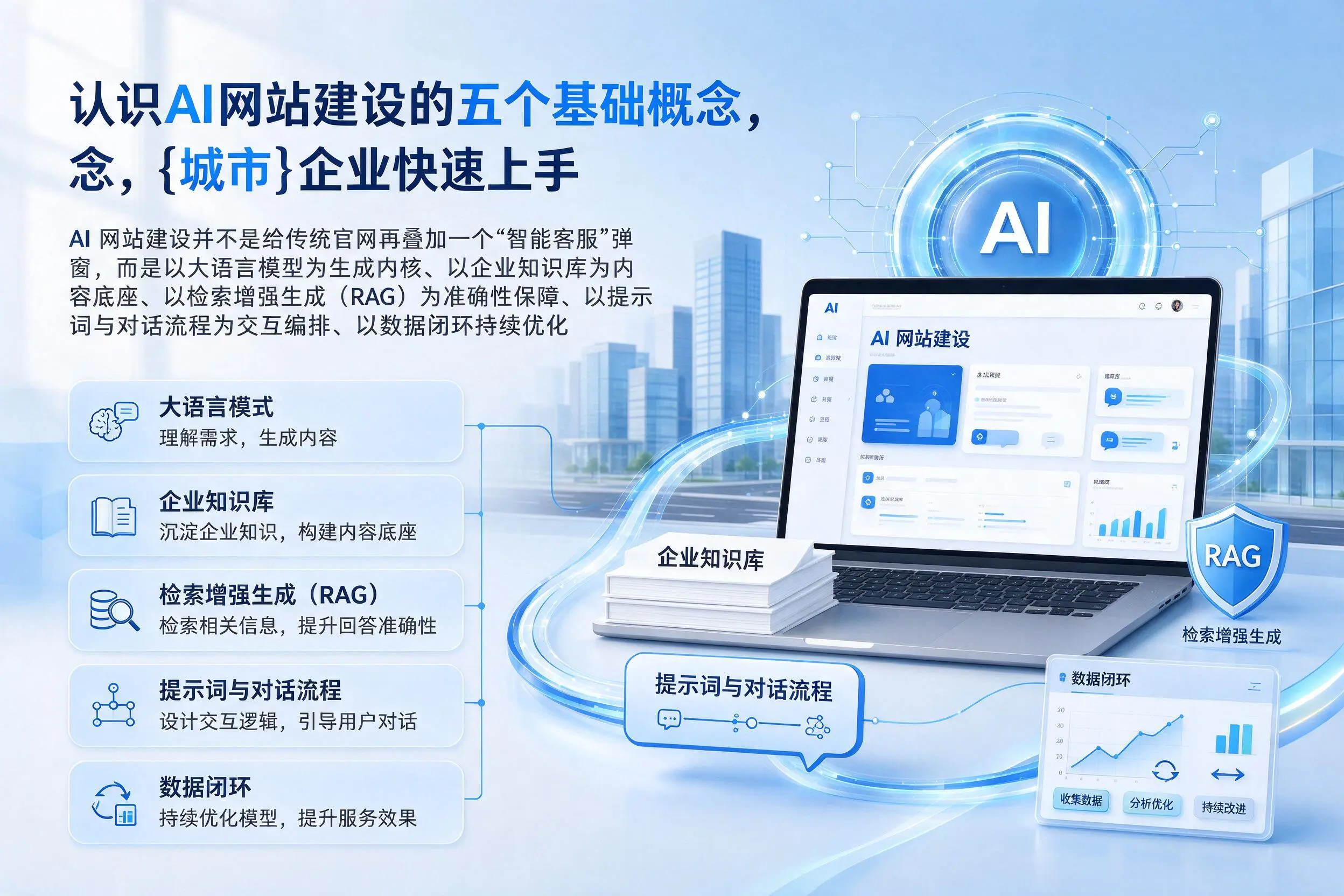 认识AI网站建设的五个基础概念,宜昌企业快速上手