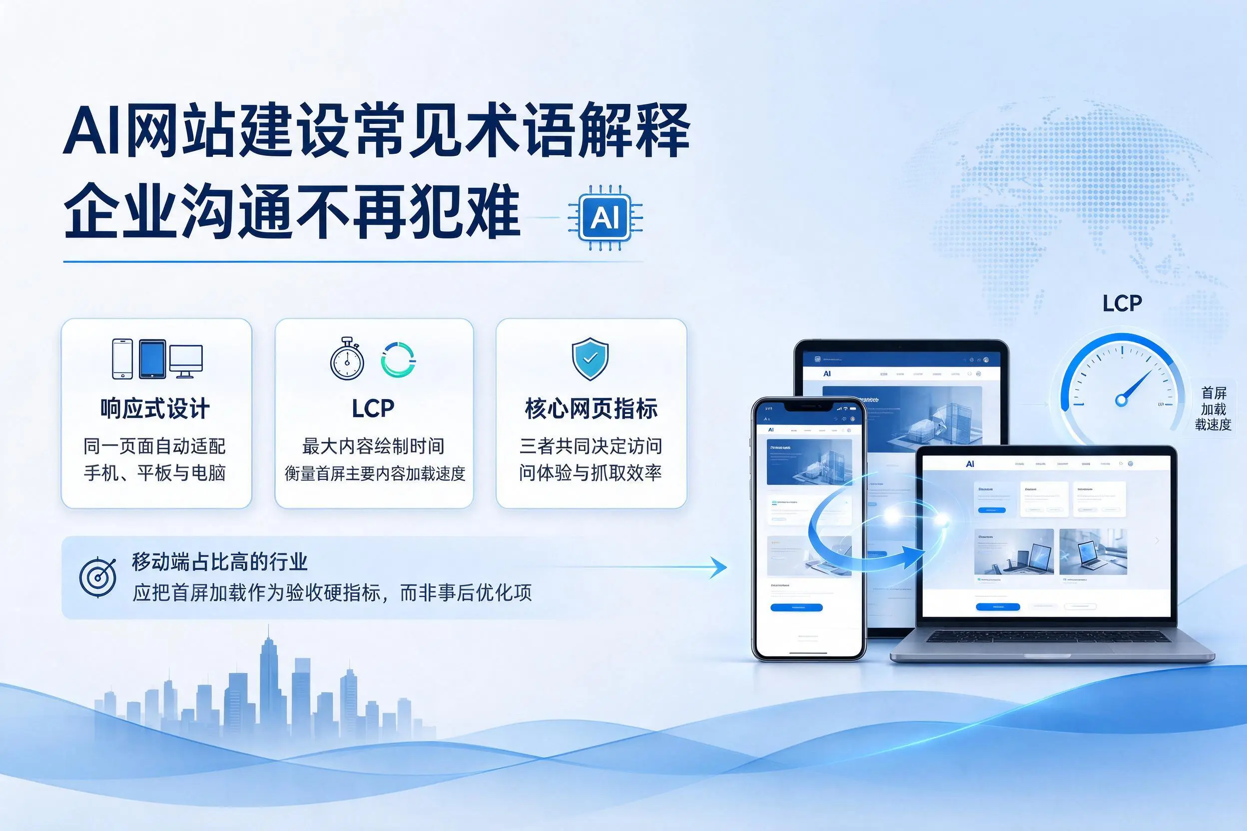 AI网站建设常见术语解释，宜昌企业沟通不再犯难