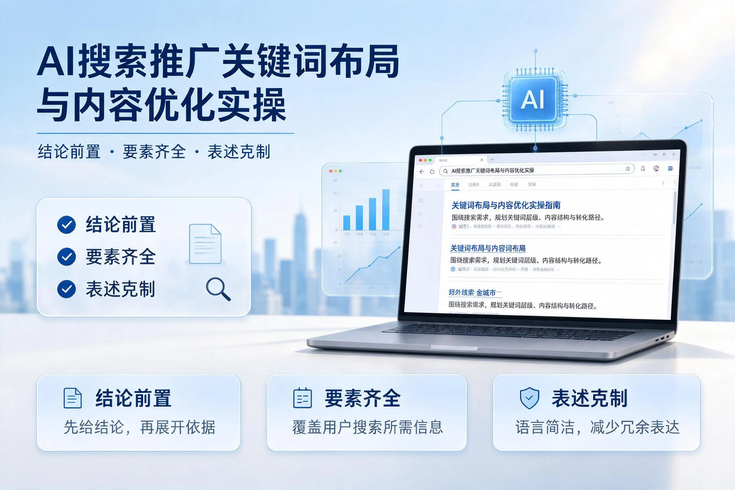 宜昌AI搜索推广关键词布局与内容优化实操